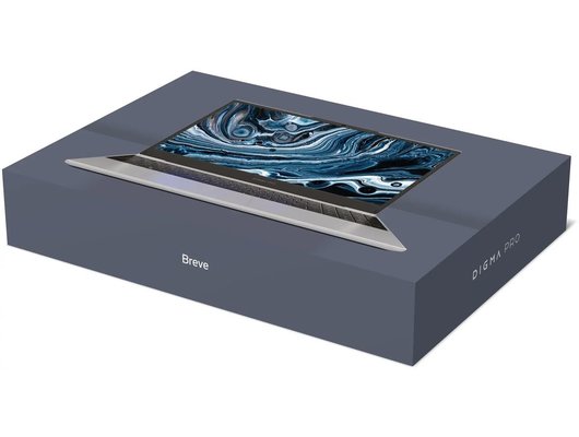 Ноутбук Digma Pro Breve/DN15R5-ADXW09/Ryzen 5-7430U/16Gb/512Gb/15.6 FHD IPS/Win11Pro серебристый